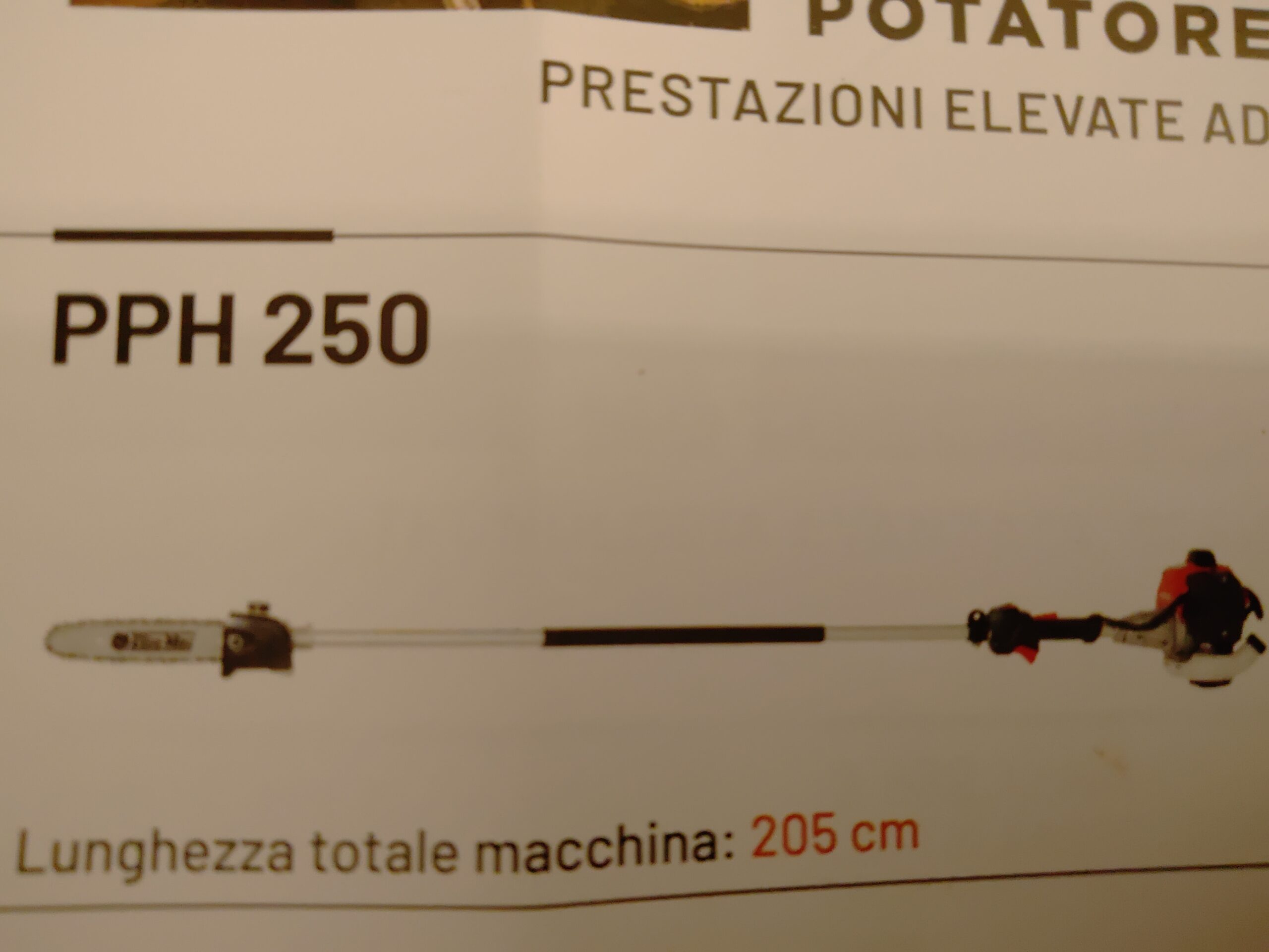 Potatore PPH 250 Serie H Oleo-Mac 0