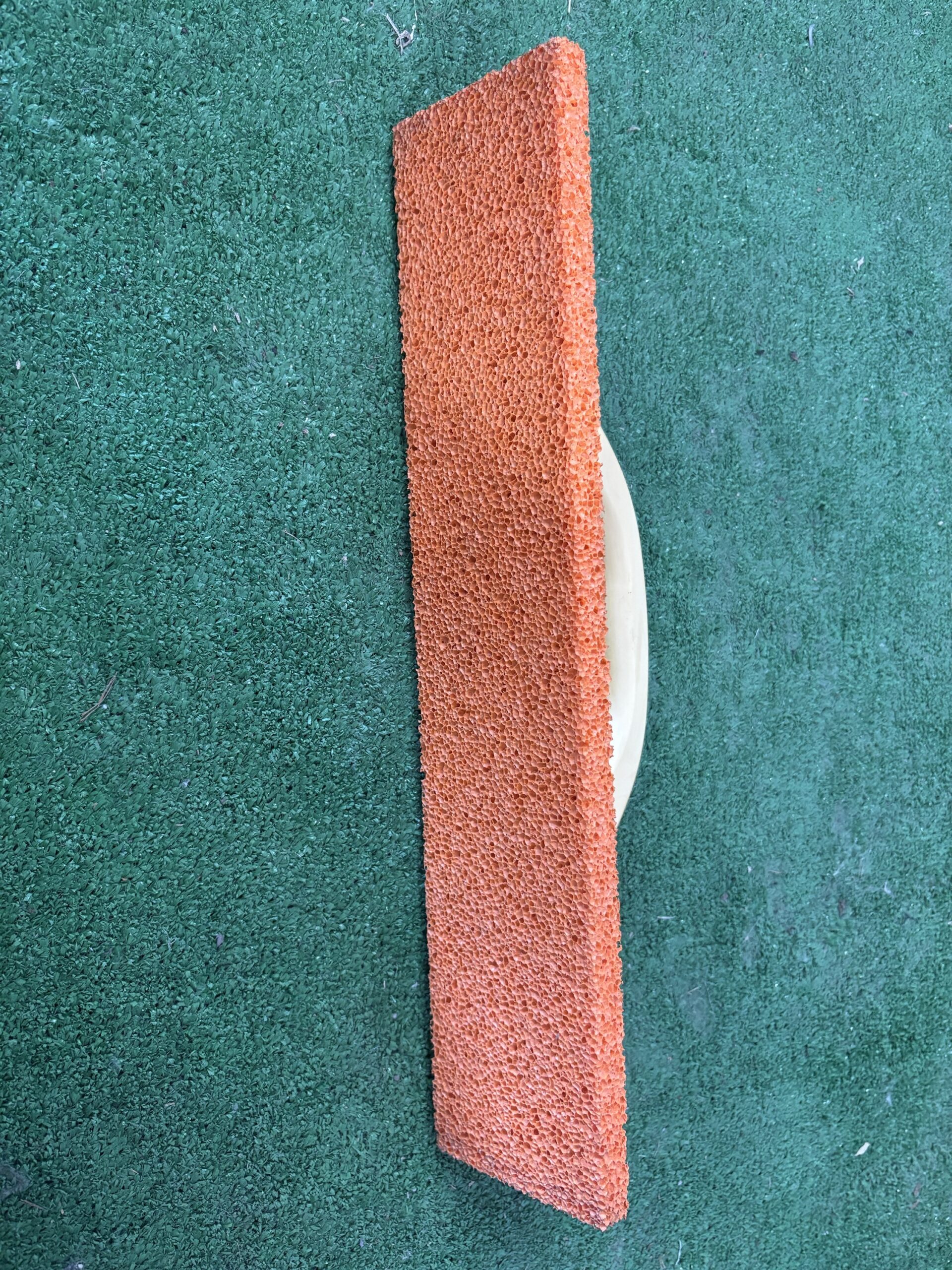 frattazzo mistral mod 228 gomma spugna arancio, per intonaco tradizionale. mm 380 x 80 - immagine 5